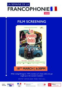 18th March | Swiss Film Screening - Les Grandes Ondes